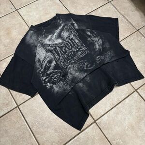 Vintage 00s grunge y2k tapout emo skater aop streetwear tee